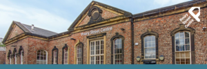Image of the Priory Street Centre, a historic red brick building in York